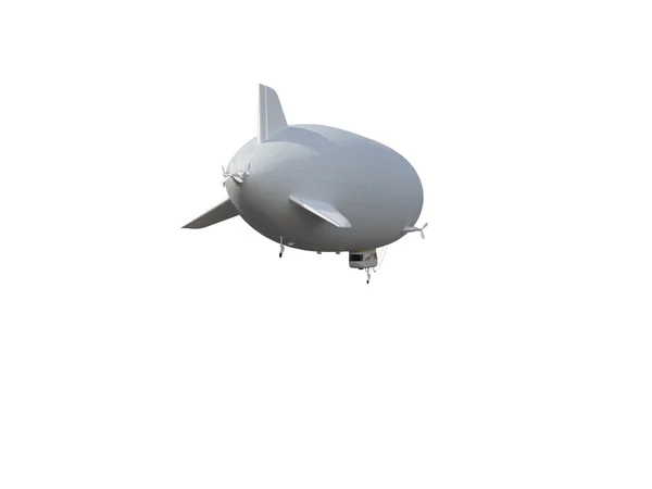 Illustrera av en airship — Stockfoto