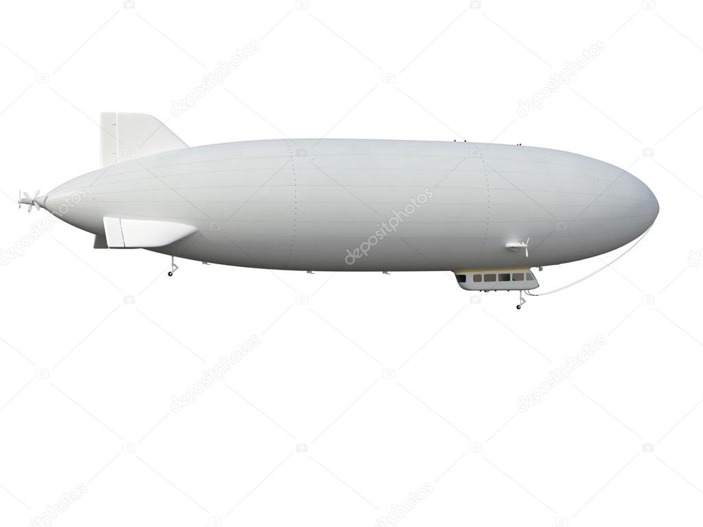 Illustrate of a airship