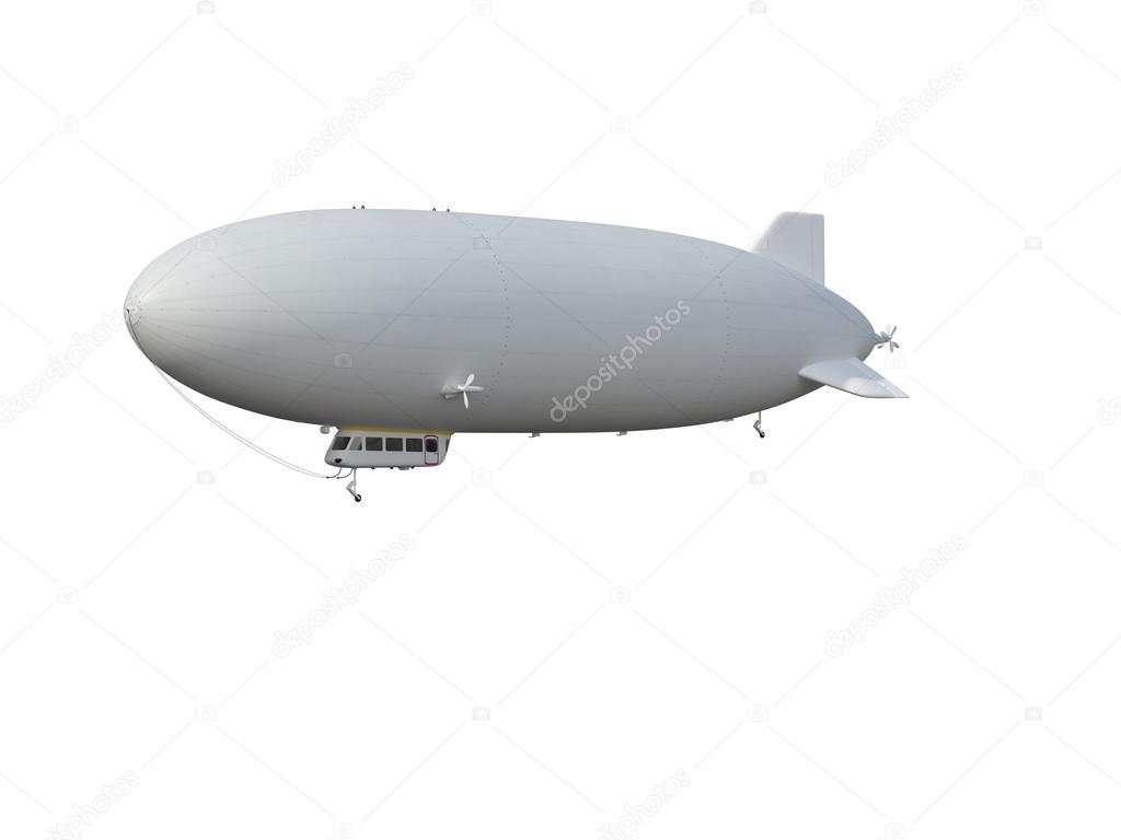 Illustrate of a airship