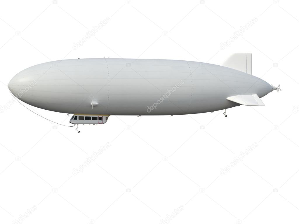 Illustrate of a airship