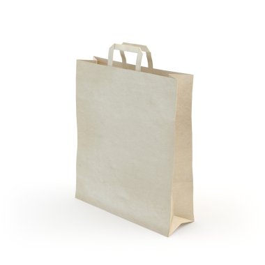 bir kağıt torba göstermek