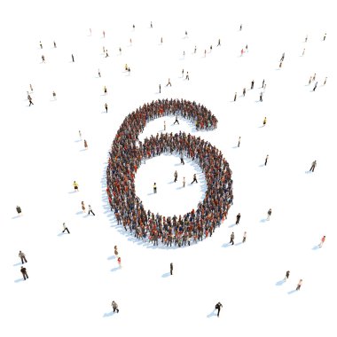 bir mektup illüstrasyon insanlar ile