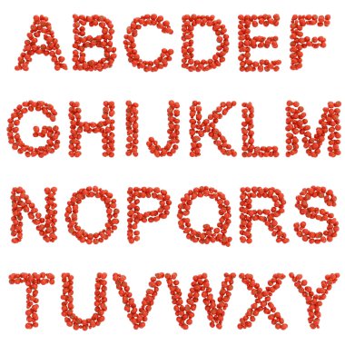 Domates gelen alfabe