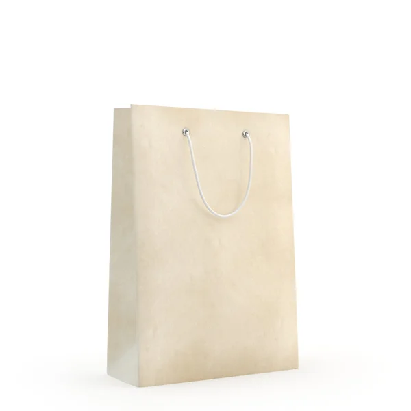 Paper bag , isolated — Stock Photo, Image