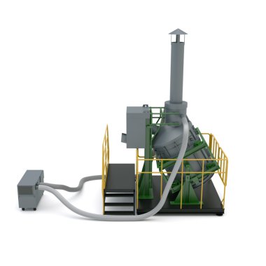 Ekipman izole beyaz bir arka plan üzerinde