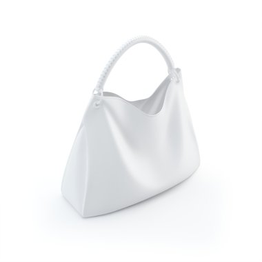 beyaz çanta