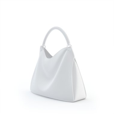 beyaz çanta