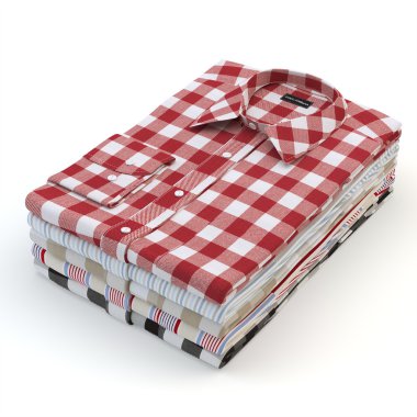 Gömlek beyaz bir arka plan ayarla