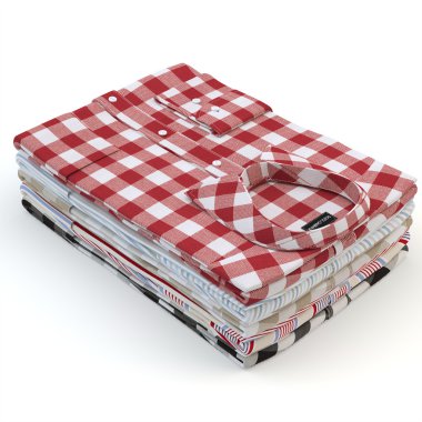 Gömlek beyaz bir arka plan ayarla