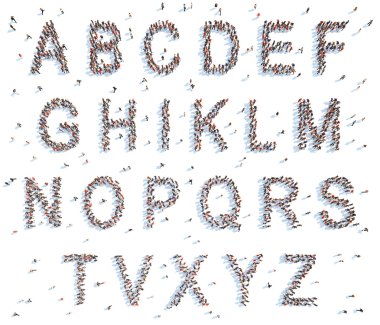 İnsanlarla alfabesi