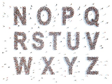 İnsanlarla alfabesi