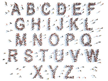 İnsanlarla alfabesi