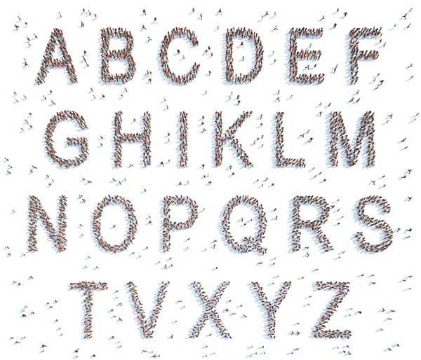 İnsanlarla alfabesi