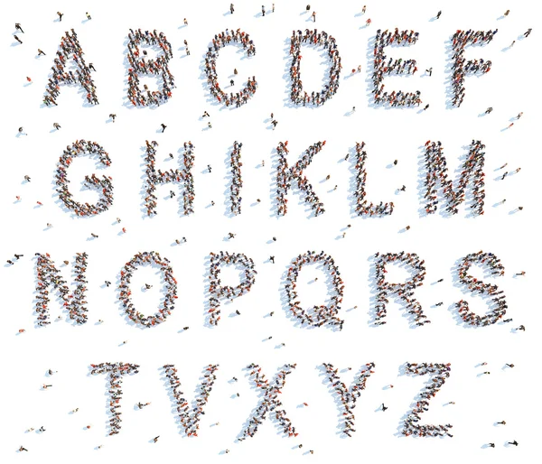 İnsanlarla alfabesi