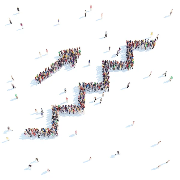 Sembol okları ve merdiven