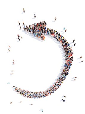 insanlar oklar şeklinde.