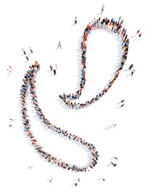 insanlar bir yaprak şeklinde .