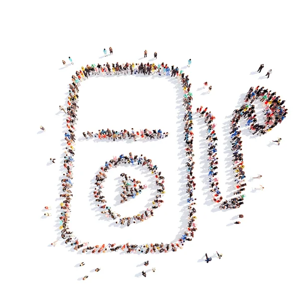 depositphotos_71426979 stock photo people in the form of