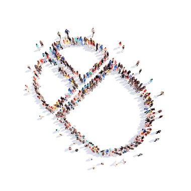 insanlar bilgisayar faresi şeklinde.