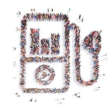 insanlar oyuncu şeklinde.