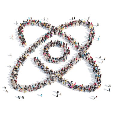 insanlar küre şeklinde.