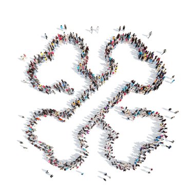 people in the shape of bones.