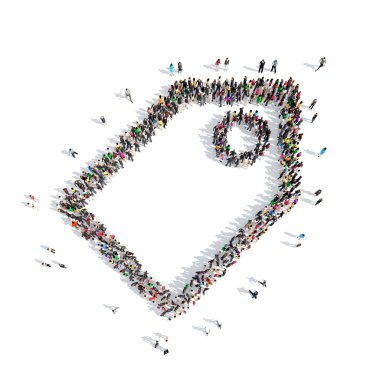 insanlar Etiketler şeklinde.