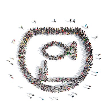 insanlar bir akvaryum şeklinde.