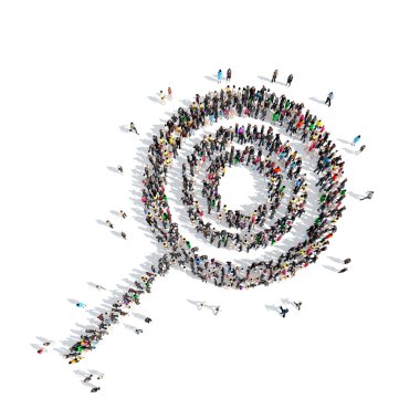  insanların şeker şeklinde.