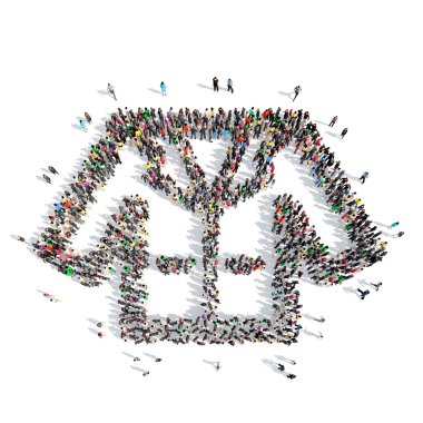  insanlar ceket şeklinde.