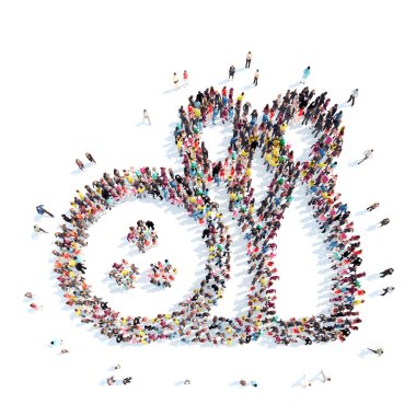 insanlar bowling şeklinde.