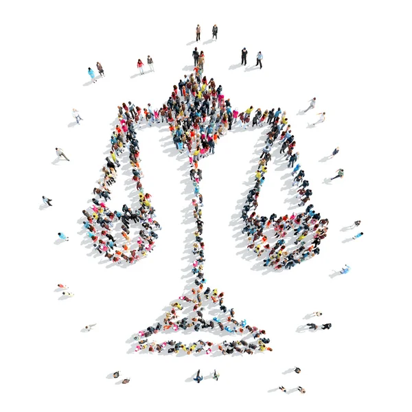 insanlar ölçekler şeklinde