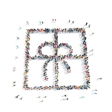 insanlar bir hediye şeklinde.