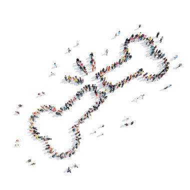 insanlar kemik, ilaç şeklinde