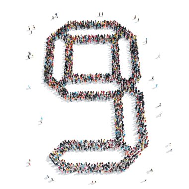 Grup insanlar Şekil şekil