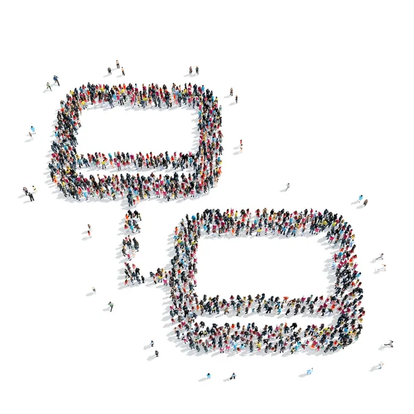 Grup insanlar bağlantı şekli