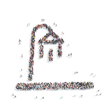 Grup insanlar duş yıkama şekli