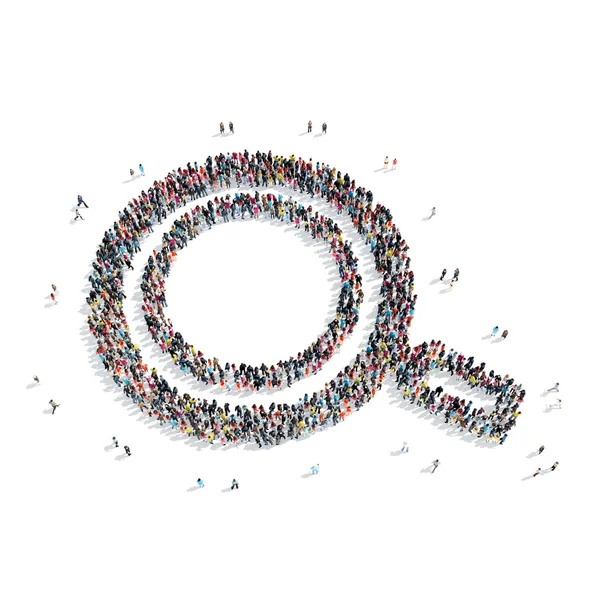 Grup insanlar şekli kızartma tavası