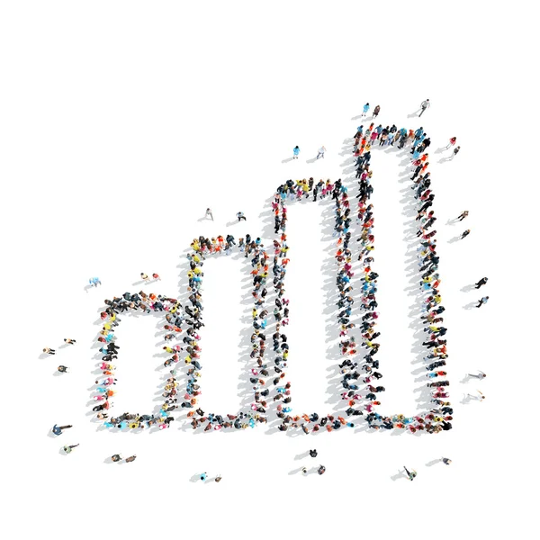 Grup insanlar şekil grafiği