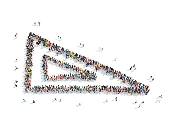  Grup insanlar şekli cetvel