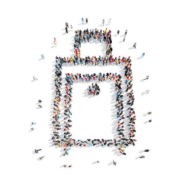 insanlar şekli bavul tatil