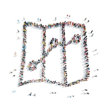 insanlar şekli turizm haritaları