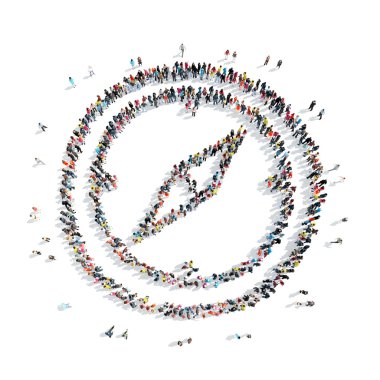 insanlar şekli direksiyon çizgi film