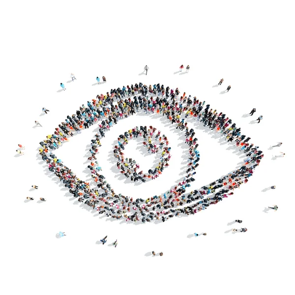 insanlar şekli göz tıp