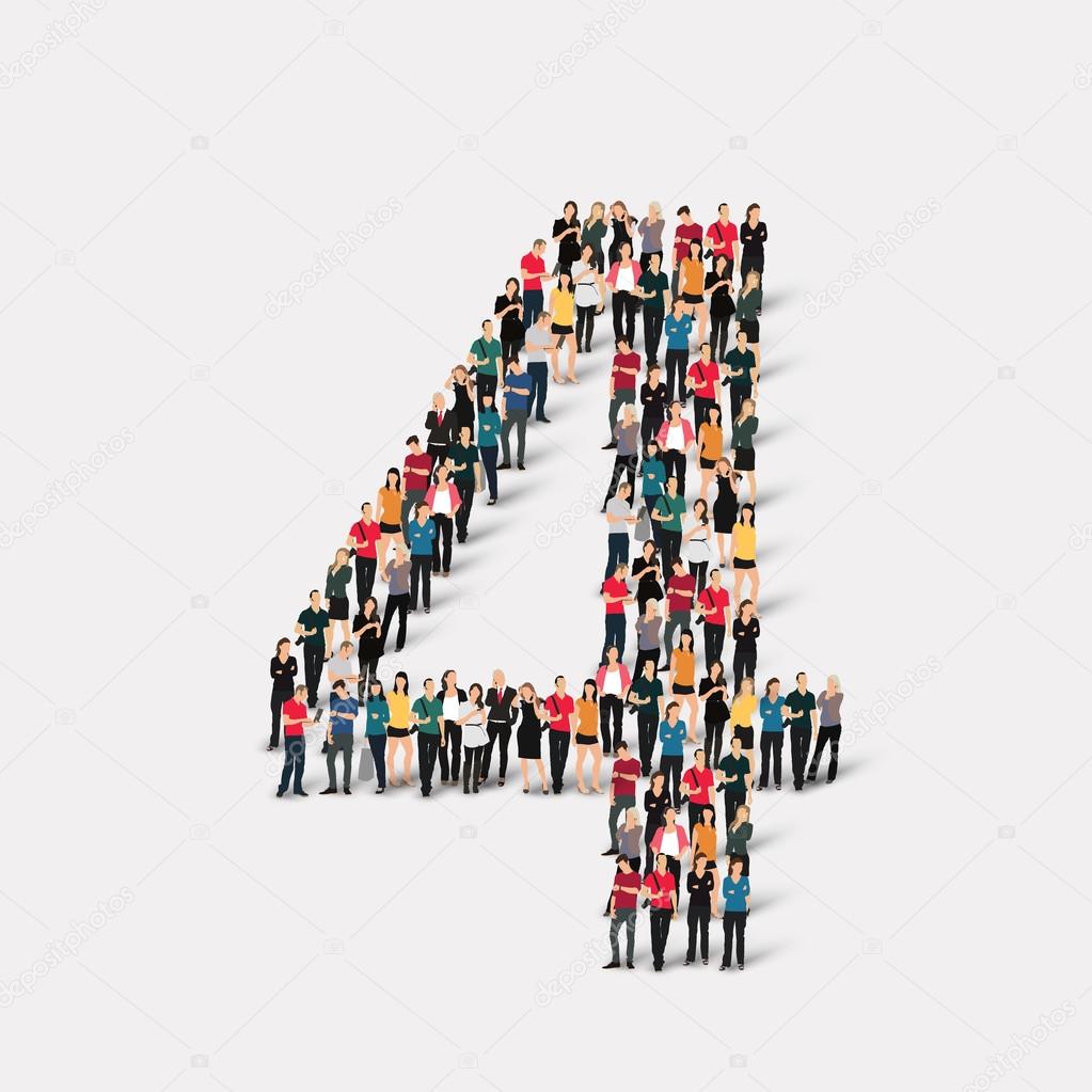 people form  number four