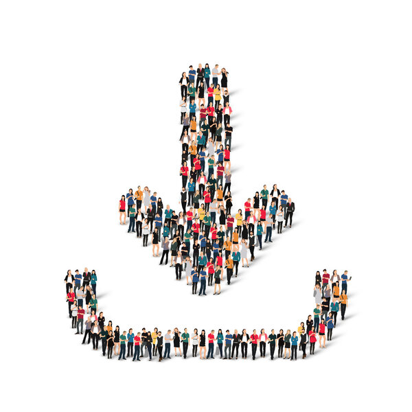 group  people form  download vector