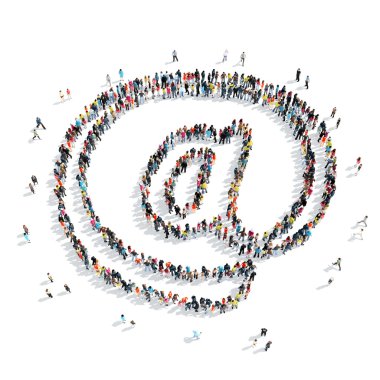 insanlar şekli sembolü