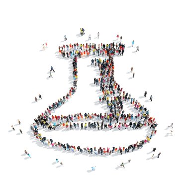 insanlar şekli ampul çizgi film