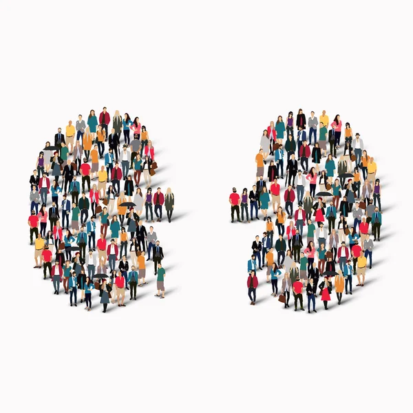 insanlar böbrek tıp kalabalık