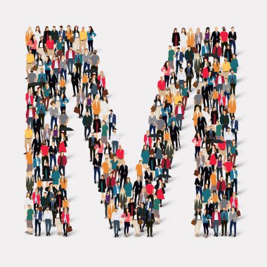 Grup insanlar mektup formu